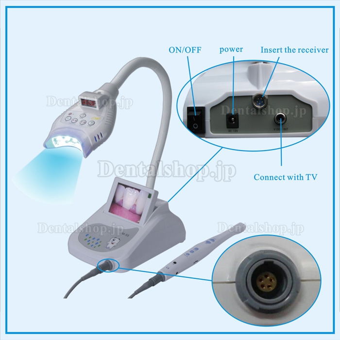MLG®歯科用ホワイトニング装置M-55（デスク型）口腔内カメラ付き