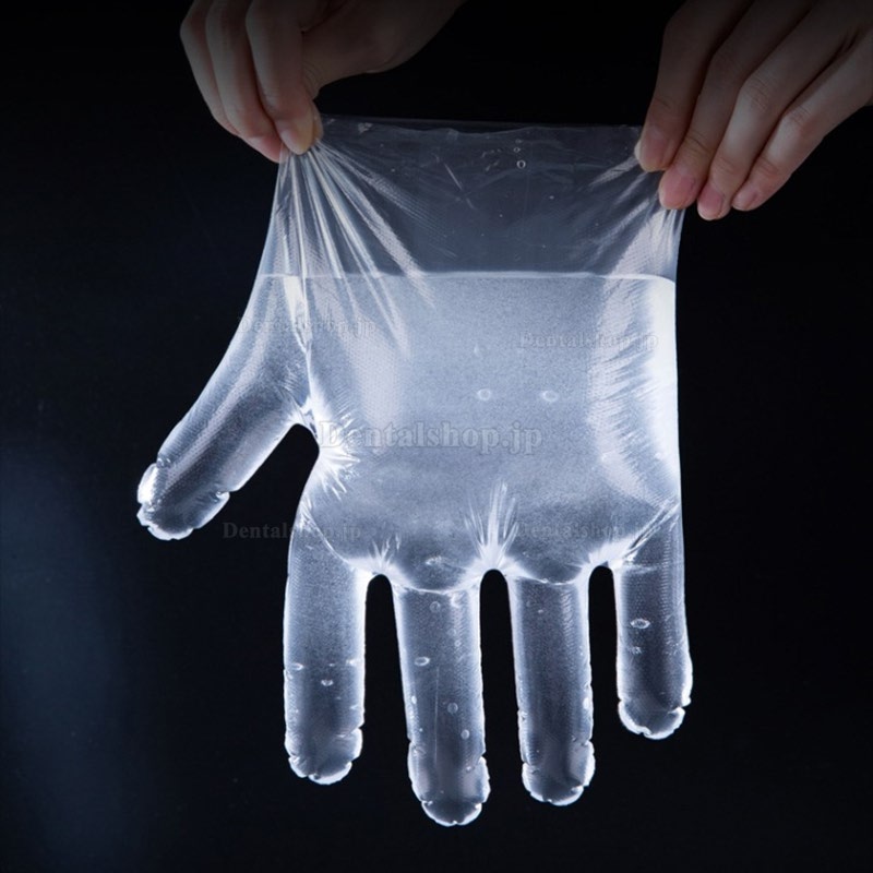 1000/2000pcs プラスチック使い捨て手袋 環境にやさしいレストランキッチン BBQ用使い捨て手袋