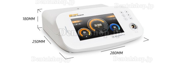 PlusPower Ai-S-Pro 歯科インプラント手術モーター機器 20:1 コントラアングル付き