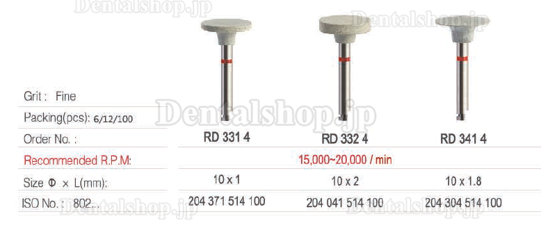 Toboom®RDラバーダイヤモンドポリッシャー