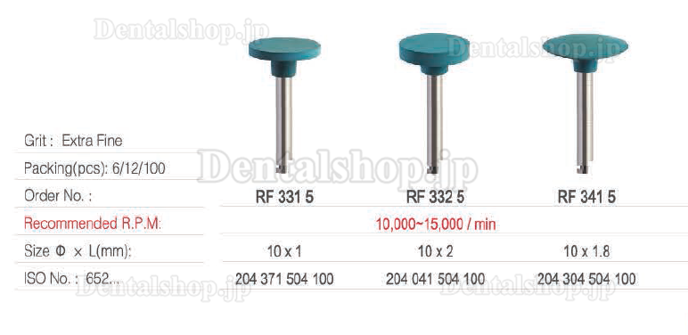 Toboom®RFラバーポリッシャー