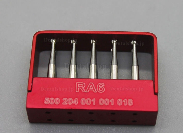 10 PCS SBT 歯科タングスデンカーバイド球バーRA6# 低速コントラアングル適用