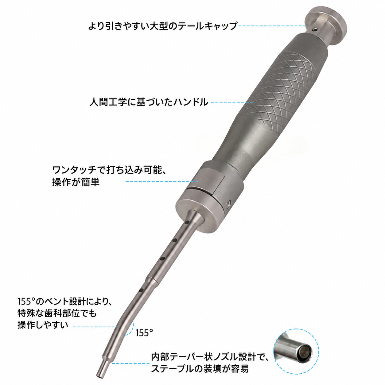 SEGMA 自動ミニボーンタックキット 30本入り 3mm/4mm FGG & GBR チタン釘 SEGMA 自動ミニボーンタックキット 30本入り 3mm/4mm FGG & GBR チタン釘
