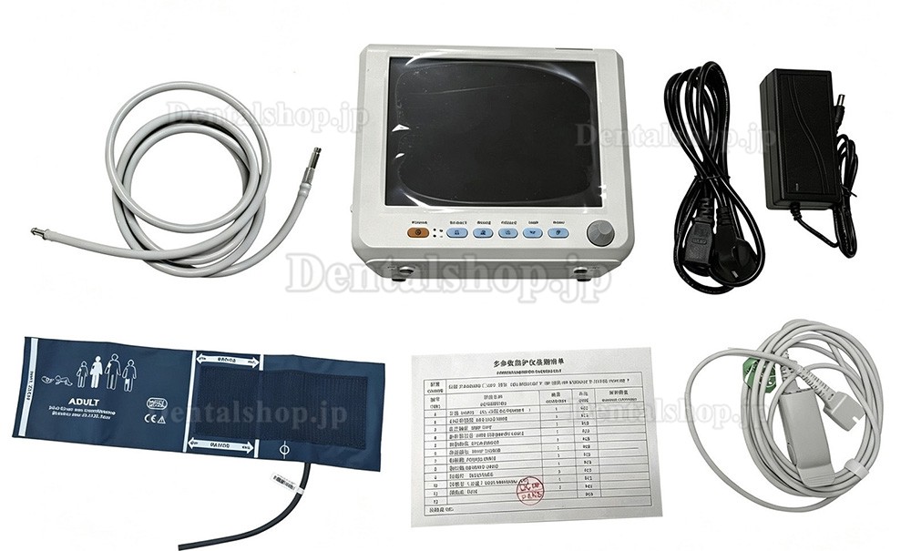 SINNOR SNP9000L-B 8インチ生体情報モニタ(4項目:NIBP、SpO2、PR、体温) SINNOR SNP9000L-B 8インチ生体情報モニタ(4項目:NIBP、SpO2、PR、体温)