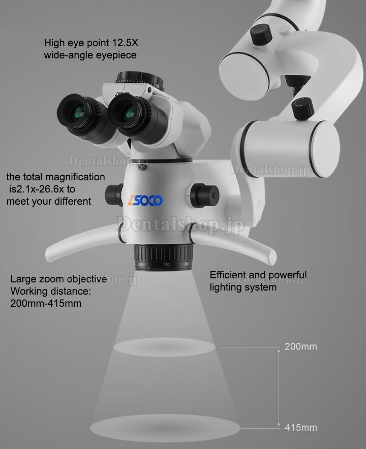 SOCO SCM660ST 歯科用マイクロスコープ顕微鏡 手術用顕微鏡