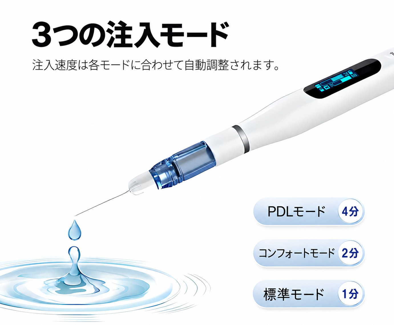 SOGA Smart I 歯科用電動麻酔注射器 痛みのない歯科麻酔ペン SOGA Smart I 歯科用電動麻酔注射器 痛みのない歯科麻酔ペン
