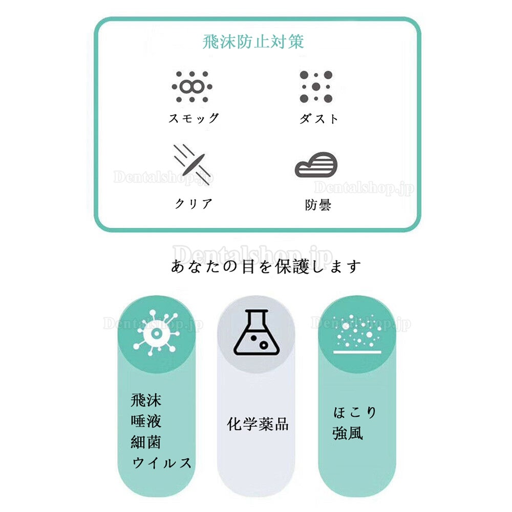 10Pcs 保護メガネ 保護ゴーグル 防護用ゴーグル 作業用安全ゴーグル 保護眼鏡 防曇 防塵