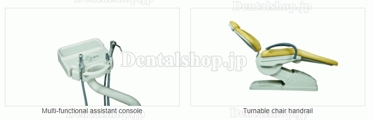 TJ TJ2688 D4 一体型歯科用ユニットチェア 歯科診療用チェア コンピューター制御 合成皮革