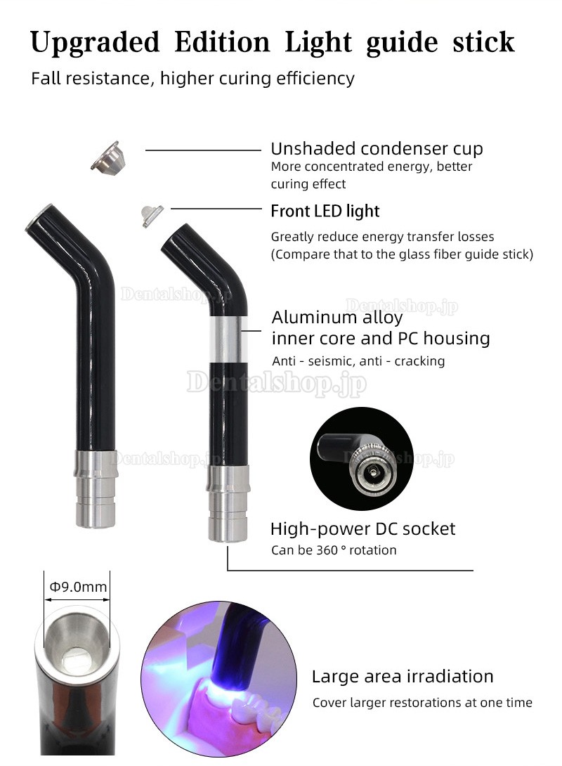 LED光重合器 照射器 1500mw(ワイヤレス）LY-A180