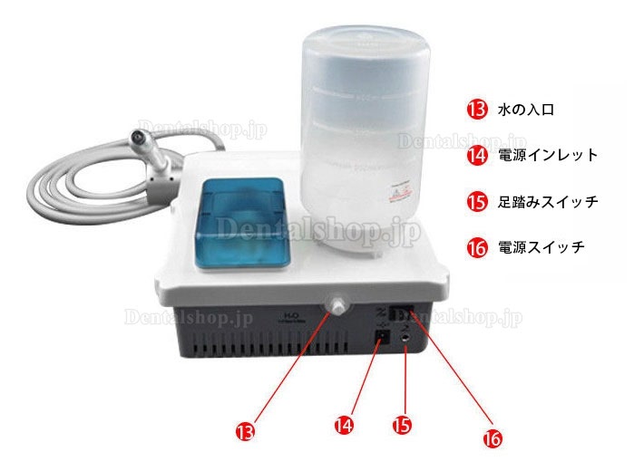 超音波スケーラーA8（無線制御） LED付きハンドピース