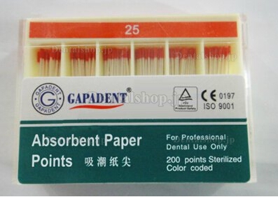 GAPADENT®ペーパーポイント#25 GAPADENT®ペーパーポイント#25