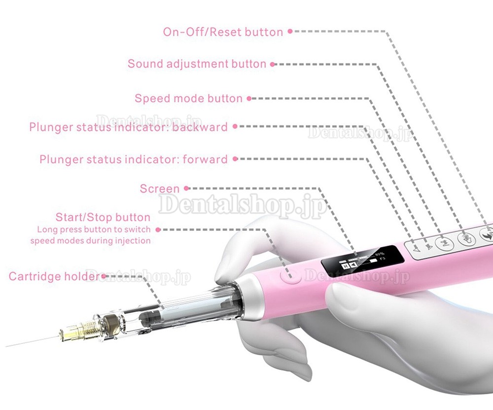 Woodpecker Super Pen 歯科用無痛口腔麻酔システム 歯科用局所麻酔装置 麻酔注射器