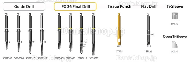 Dentium XGSSK Digital Guide Surgery Kit (Simple Kit) Dental Implant Instrument Kit