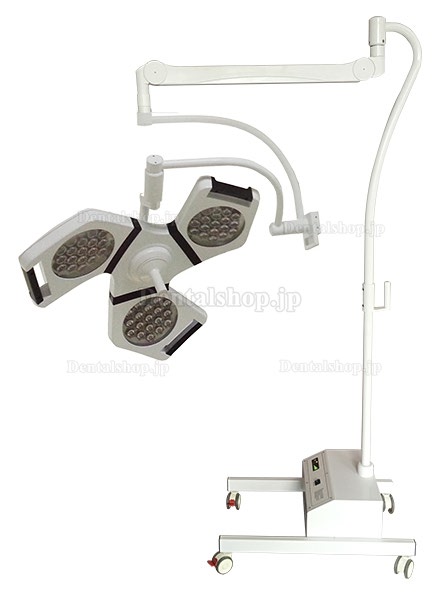HFMED YD02-LED3S LEDポータブル移動式 外科手術用ランプ 手術用照明器