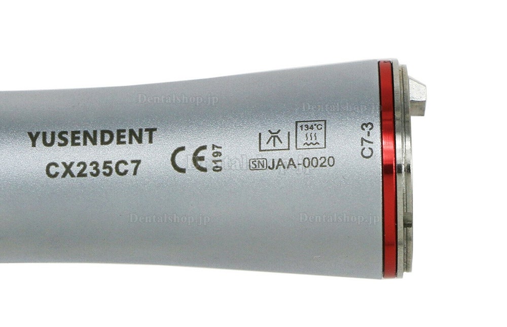 COXO YUSENDENT 歯科用1:4.2増速 LED光ファイバー45°コントラアングルハンドピース