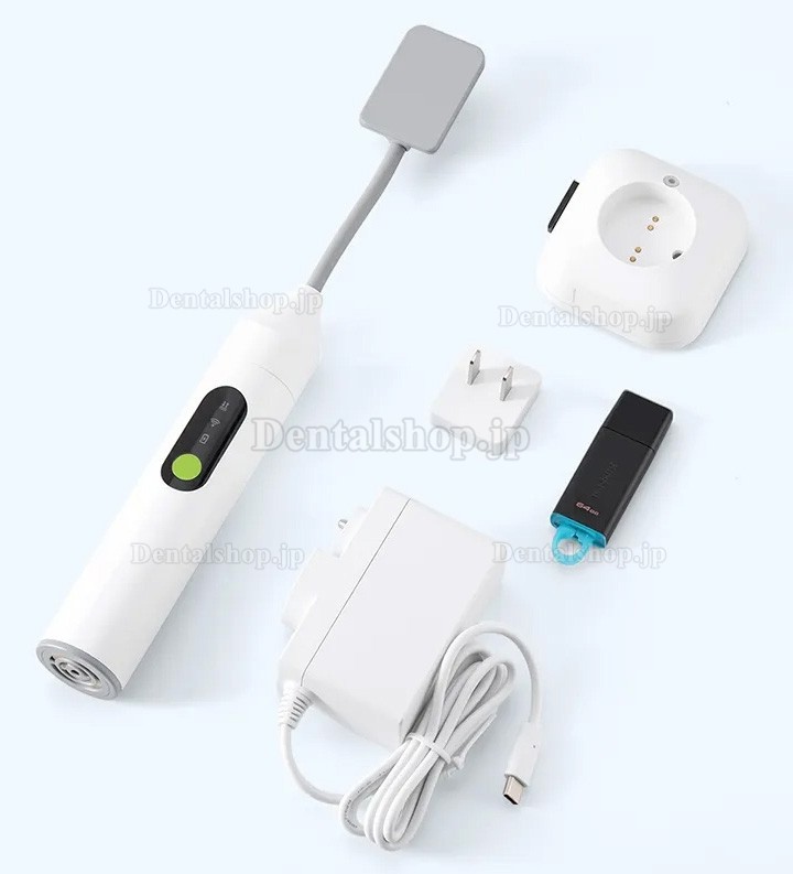 ハンドヘルド歯科ポータブル式X線装置 + iRay Pluto 0002XW 歯科用ワイヤレスデジタルX線センサー