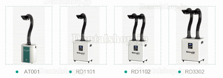 RUIWAN RD1102 移動式ヒューム吸煙装置 はんだ吸煙器 溶接ヒューム集煙機 4層濾過システム